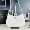 6930c2c66e68136f4d9af440 PRADA 2021 Spring/Summer Collection Hobo Handbag, Calfskin Leather, Original Factory Custom Material
