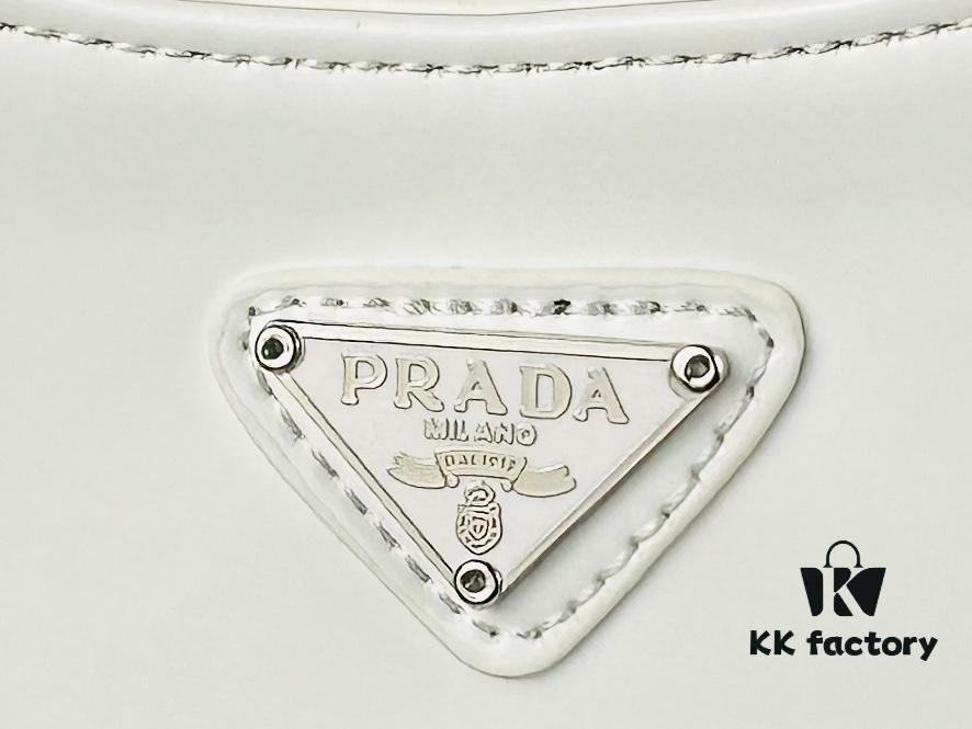 6930c2c66e68136f4d9af443 PRADA 2021 Spring/Summer Collection Hobo Handbag, Calfskin Leather, Original Factory Custom Material