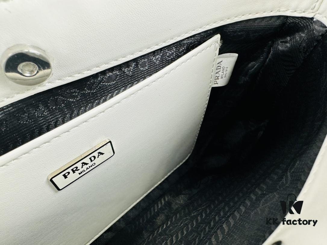 6930c2c86e68136f4d9af449 PRADA 2021 Spring/Summer Collection Hobo Handbag, Calfskin Leather, Original Factory Custom Material
