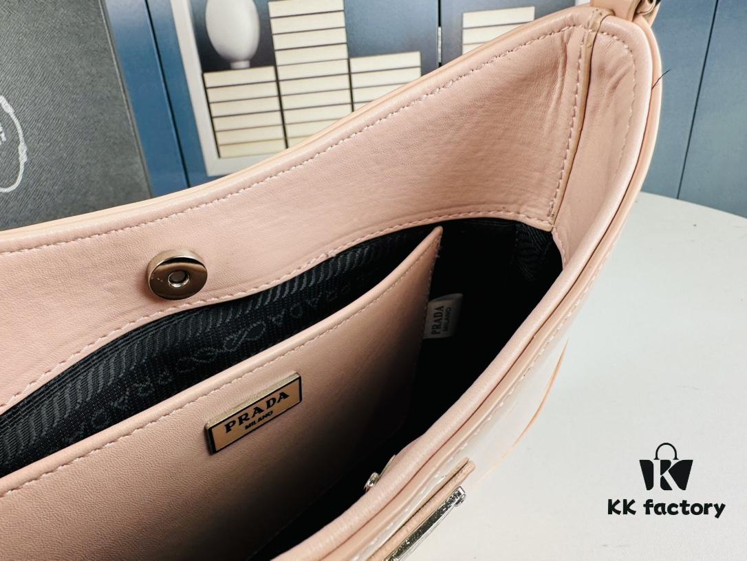 6930c2cc6e68136f4d9af452 PRADA 2021 Spring/Summer Hobo Bag - Original Order with Box, Custom Leather from Factory