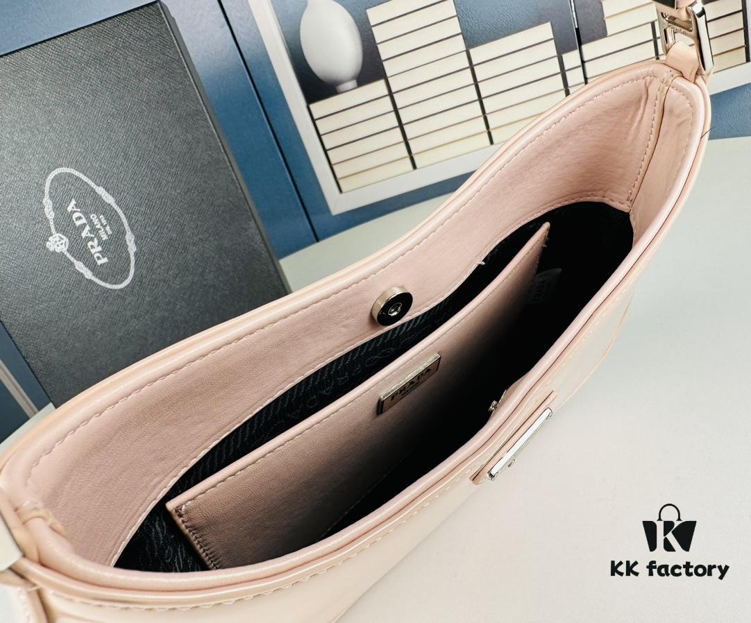 6930c2cd6e68136f4d9af453 PRADA 2021 Spring/Summer Hobo Bag - Original Order with Box, Custom Leather from Factory