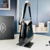 6930c2cd6e68136f4d9af455 PRADA 2021 Spring/Summer Hobo Handbag, Premium Calfskin Leather, Original Factory Custom Material