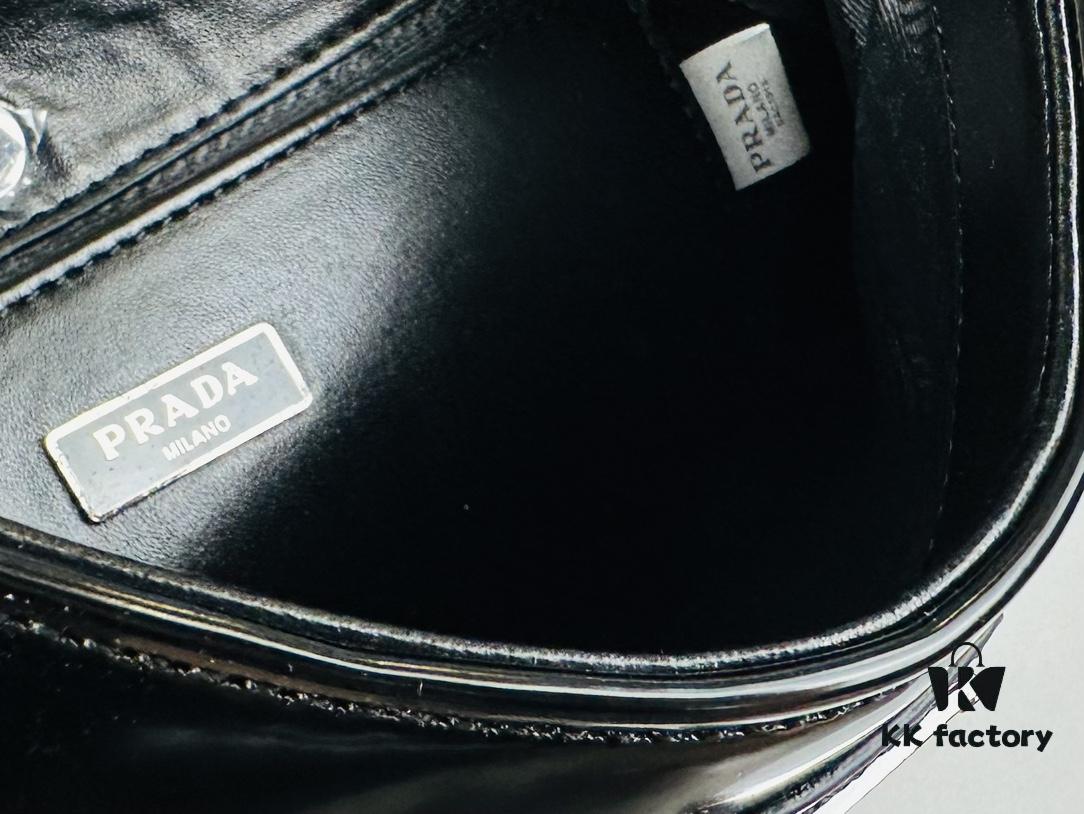 6930c2d06e68136f4d9af45b PRADA 2021 Spring/Summer Hobo Handbag, Premium Calfskin Leather, Original Factory Custom Material