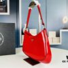 6930c2d16e68136f4d9af45d PRADA 2021 Spring/Summer Collection Hobo Handbag - Premium Calfskin, Lightweight and Stylish