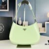 PRADA 2021 Spring/Summer Hobo Handbag - Authentic Replica, Premium Calfskin Leather