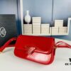 6930c2d96e68136f4d9af46e PRADA New Soft Calf Leather Tote Bag | Patent Leather Finish with Box | Size 21.5x13x5