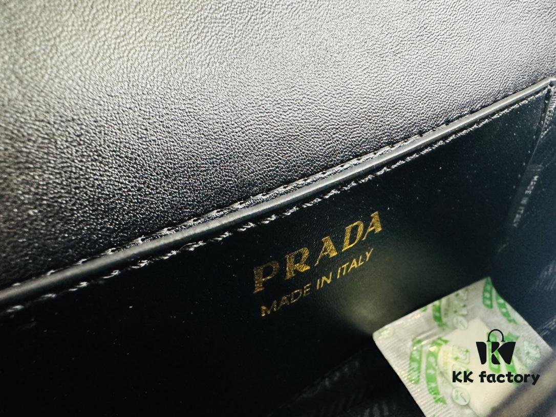 6930c2e26e68136f4d9af481 PRADA Soft Calf Shoulder Bag, Size 21.5x13x5, Model No. 339