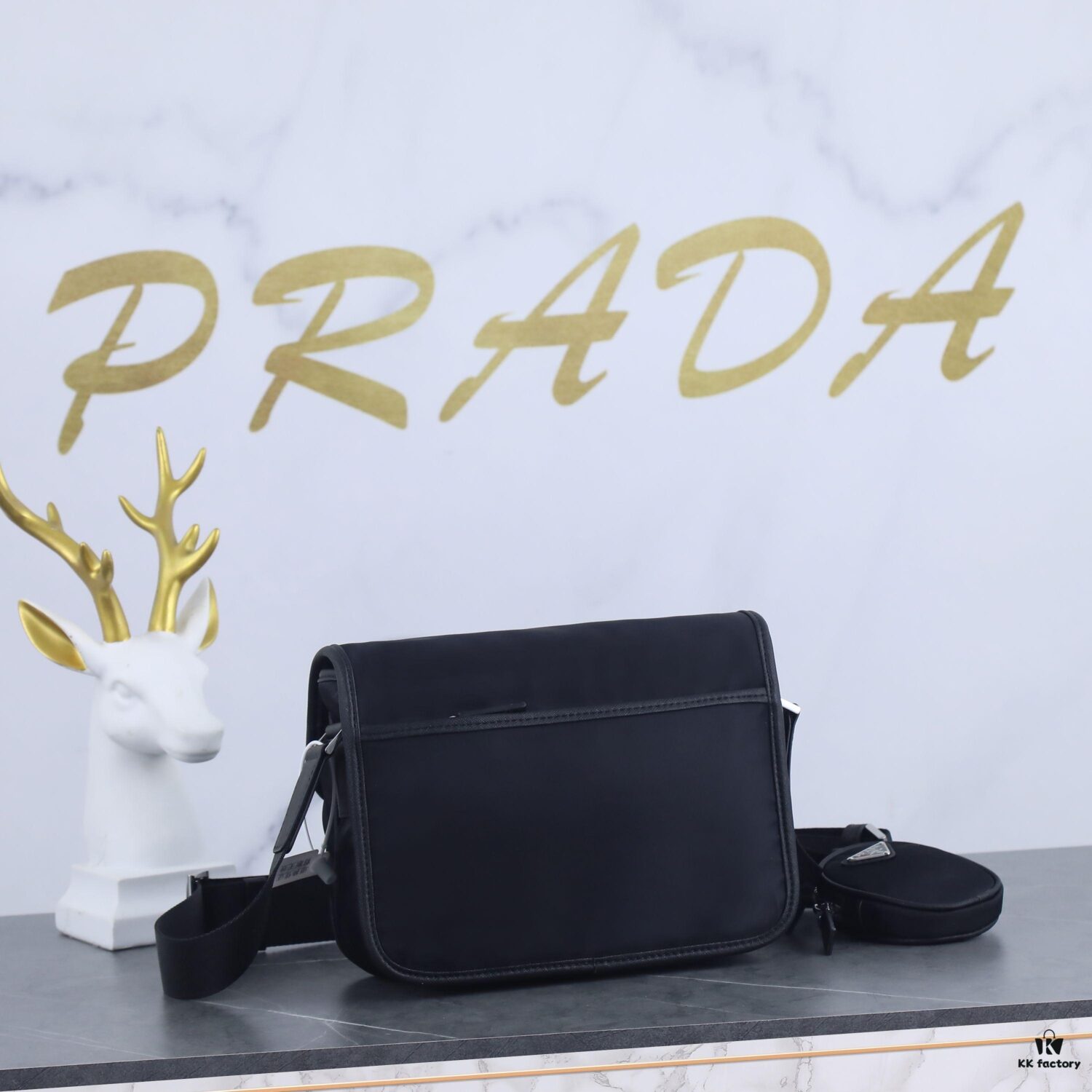 6930c2ee6e68136f4d9af496 Prada Latest Tri-Combination Messenger Bag 2VD034