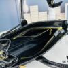 6930c2f36e68136f4d9af4a0 PRADA New Arrival Vintage Style Black Wax Leather Tote Bag