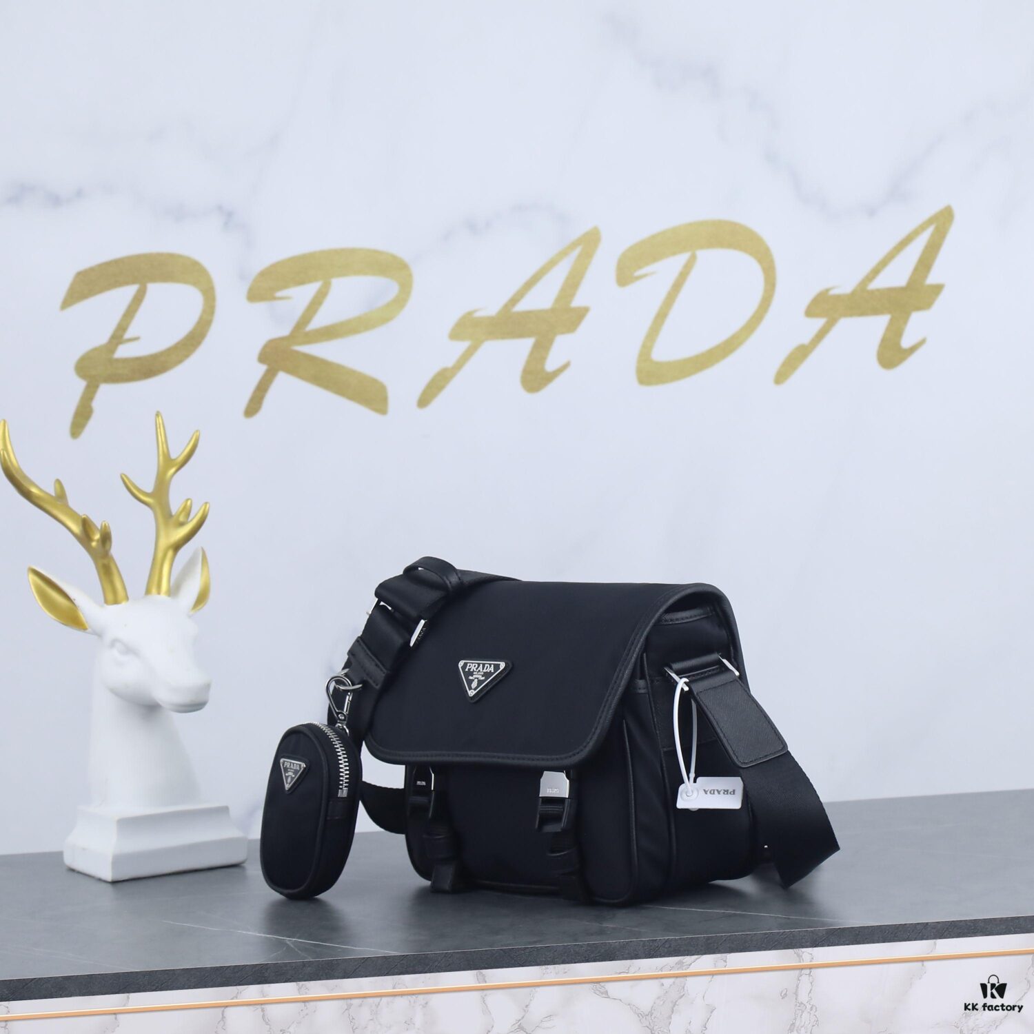 6930c2f36e68136f4d9af4a1 Prada Latest Tri-Combination Messenger Bag 2VD034