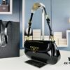 6930c2f46e68136f4d9af4a2 Prada Style Shoulder Bag (Box Included) Size 24x12x4, Model No. 817 - Calfskin Version