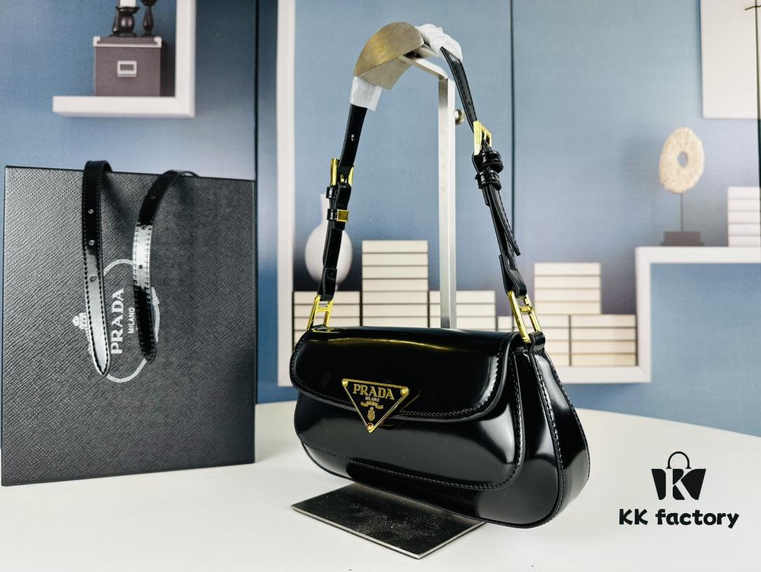 6930c2f46e68136f4d9af4a2 Prada Style Shoulder Bag (Box Included) Size 24x12x4, Model No. 817 - Calfskin Version