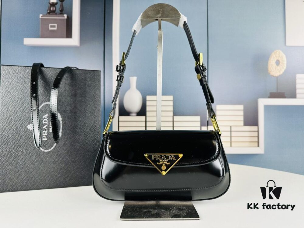 6930c2f46e68136f4d9af4a4 Prada Style Shoulder Bag (Box Included) Size 24x12x4, Model No. 817 - Calfskin Version