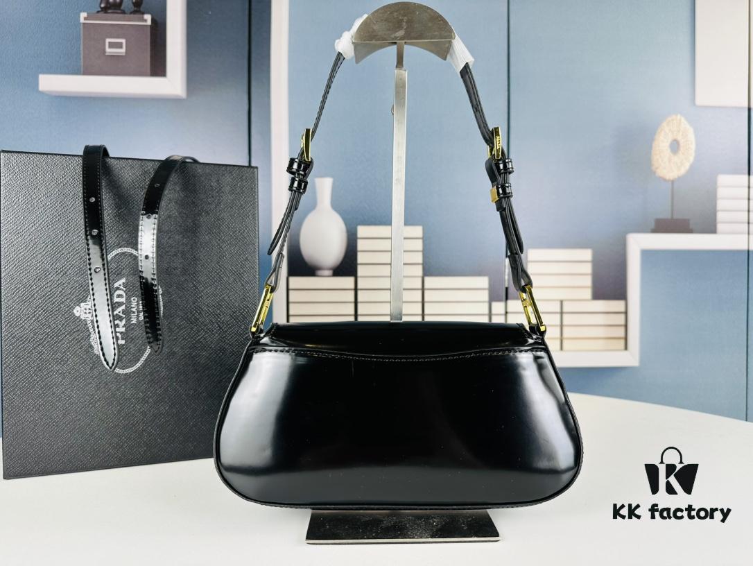 6930c2f56e68136f4d9af4a6 Prada Style Shoulder Bag (Box Included) Size 24x12x4, Model No. 817 - Calfskin Version