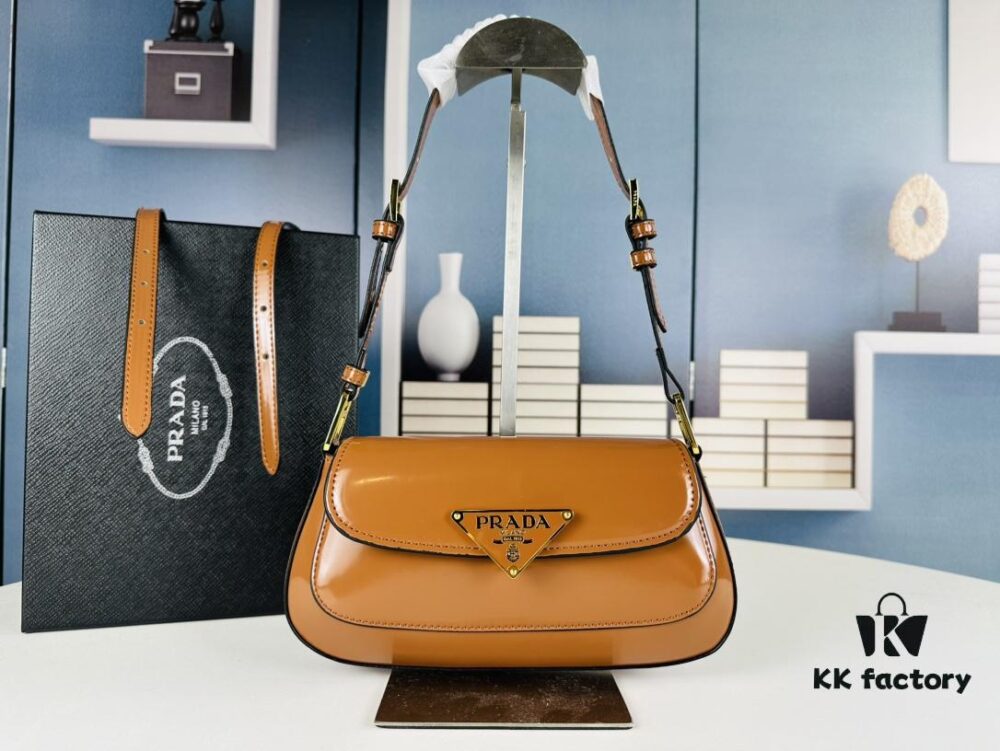 6930c2f76e68136f4d9af4a8 Prada-style Baguette Shoulder Bag (Box Included), Size 24x12x4, Model No. 817, Full Grain Leather Version