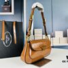6930c2fa6e68136f4d9af4ad Prada-style Baguette Shoulder Bag (Box Included), Size 24x12x4, Model No. 817, Full Grain Leather Version