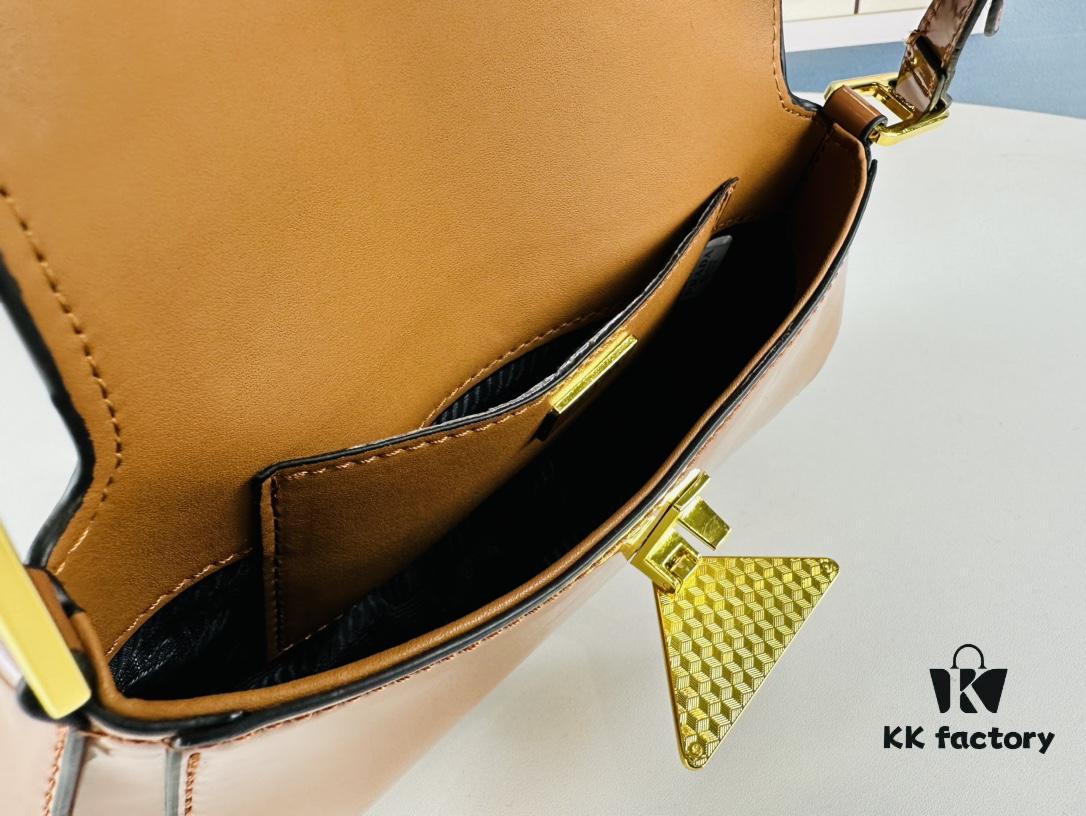 6930c2fb6e68136f4d9af4b1 Prada-style Baguette Shoulder Bag (Box Included), Size 24x12x4, Model No. 817, Full Grain Leather Version