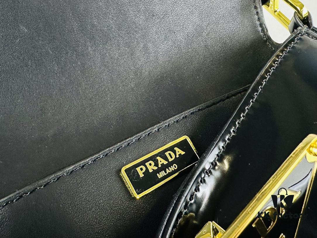 6930c3006e68136f4d9af4b9 Prada Style Shoulder Bag (Box Included) Size 24x12x4, Model No. 817 - Calfskin Version