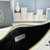 6930c3066e68136f4d9af4c5 New Prada 1BH913 Moon / Crescent Bag with Box - Calfskin and Pale Gold Tone