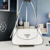 6930c30f6e68136f4d9af4d7 2024 Spring Prada Small Genuine Leather Shoulder Bag - Model 819