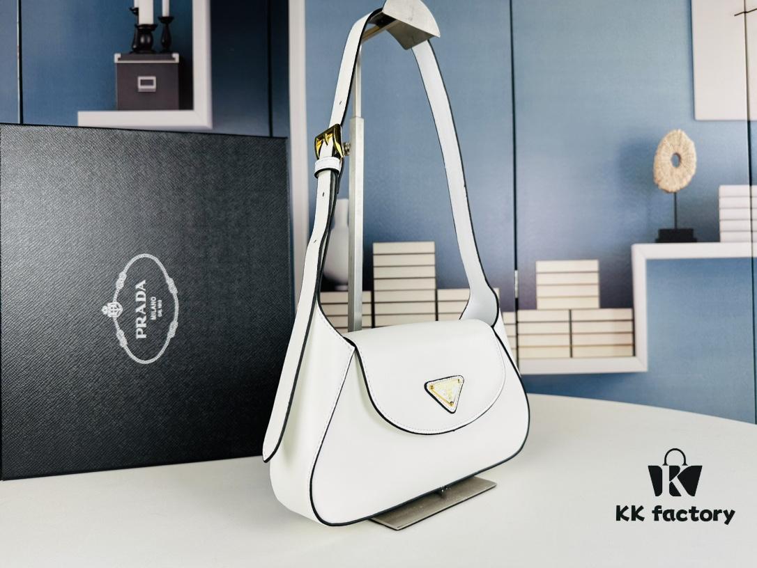 6930c3106e68136f4d9af4da 2024 Spring Prada Small Genuine Leather Shoulder Bag - Model 819