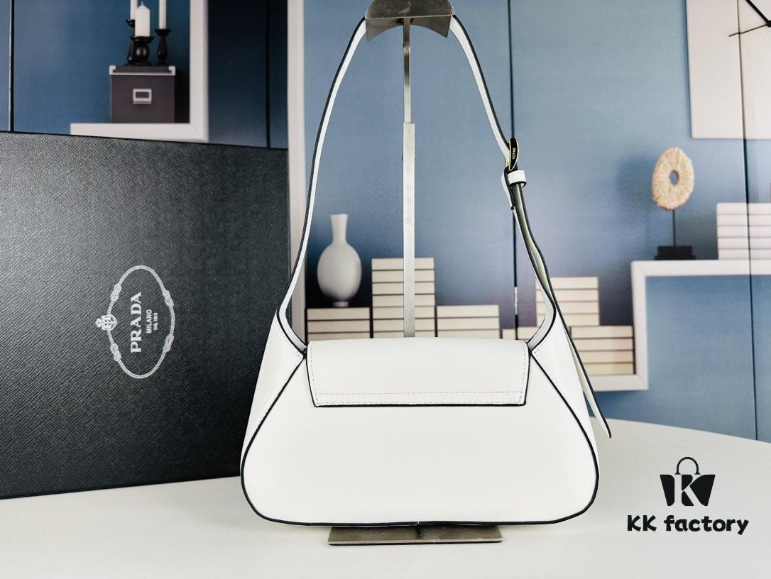 6930c3116e68136f4d9af4db 2024 Spring Prada Small Genuine Leather Shoulder Bag - Model 819