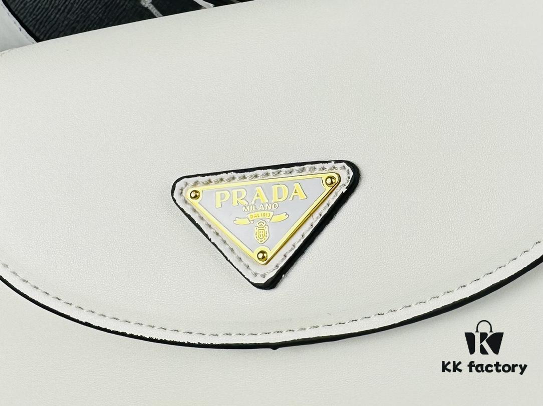 6930c3116e68136f4d9af4dc 2024 Spring Prada Small Genuine Leather Shoulder Bag - Model 819