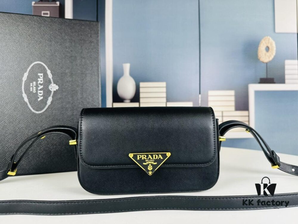 6930c3146e68136f4d9af4e0 PRADA New Soft Calf Tofu Bag - Full Set with Box