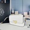 6930c3196e68136f4d9af4ea PRADA New Soft Calf Tofu Bag - Full Set with Box