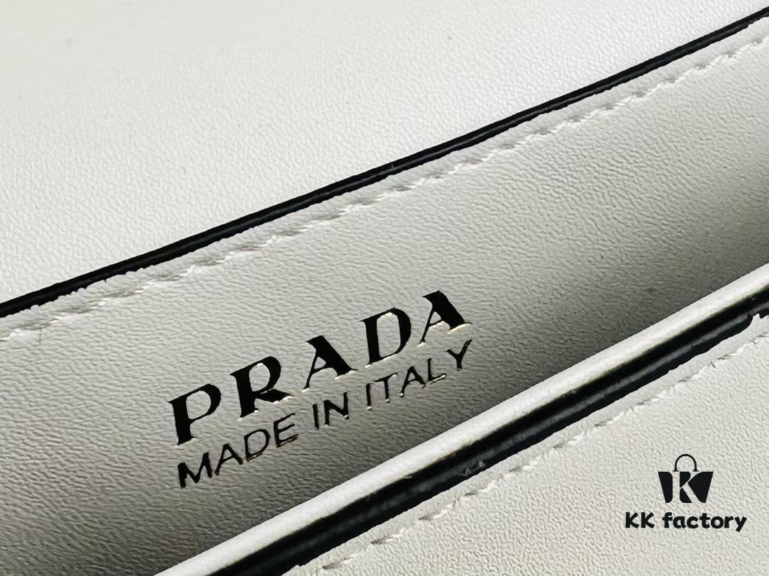 6930c31d6e68136f4d9af4f2 PRADA New Soft Calf Tofu Bag - Full Set with Box
