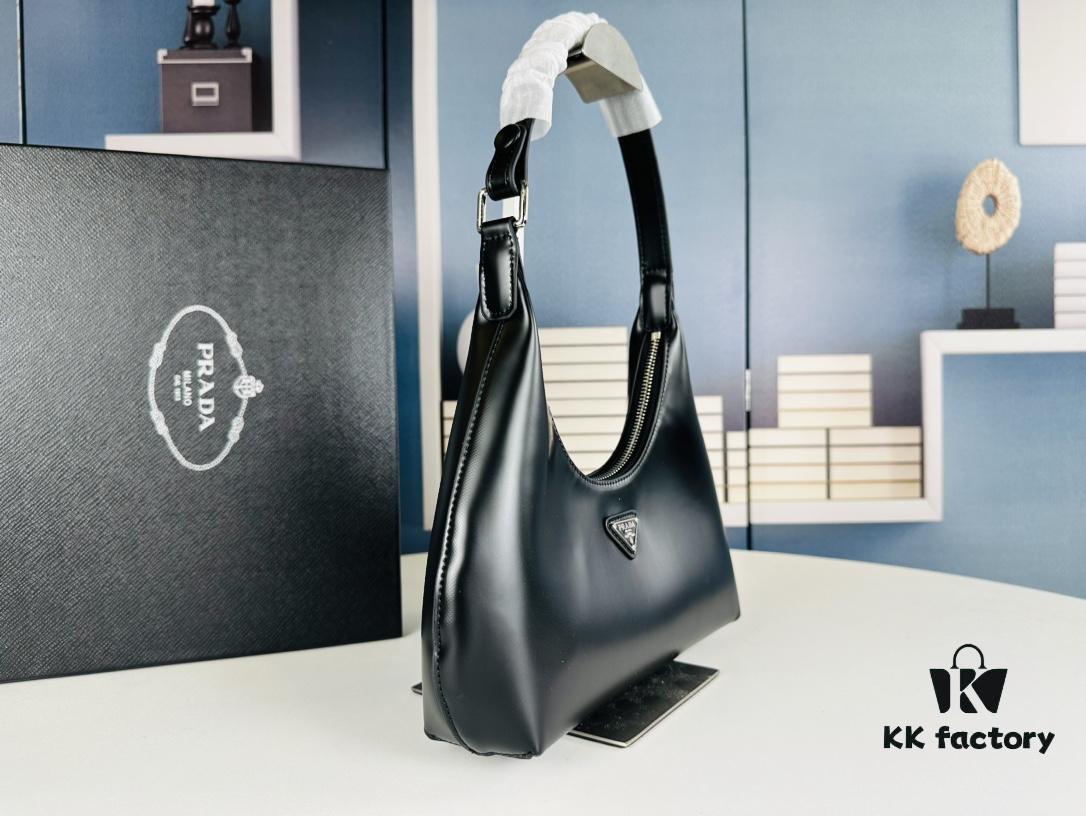 Prada Crescent Shoulder Bag Full Set with Box 818
