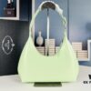 6930c3276e68136f4d9af50b Prada Crescent Shoulder Bag Full Set with Box 818
