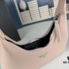 6930c32f6e68136f4d9af51b Prada Crescent Shoulder Bag Full Set with Box 818