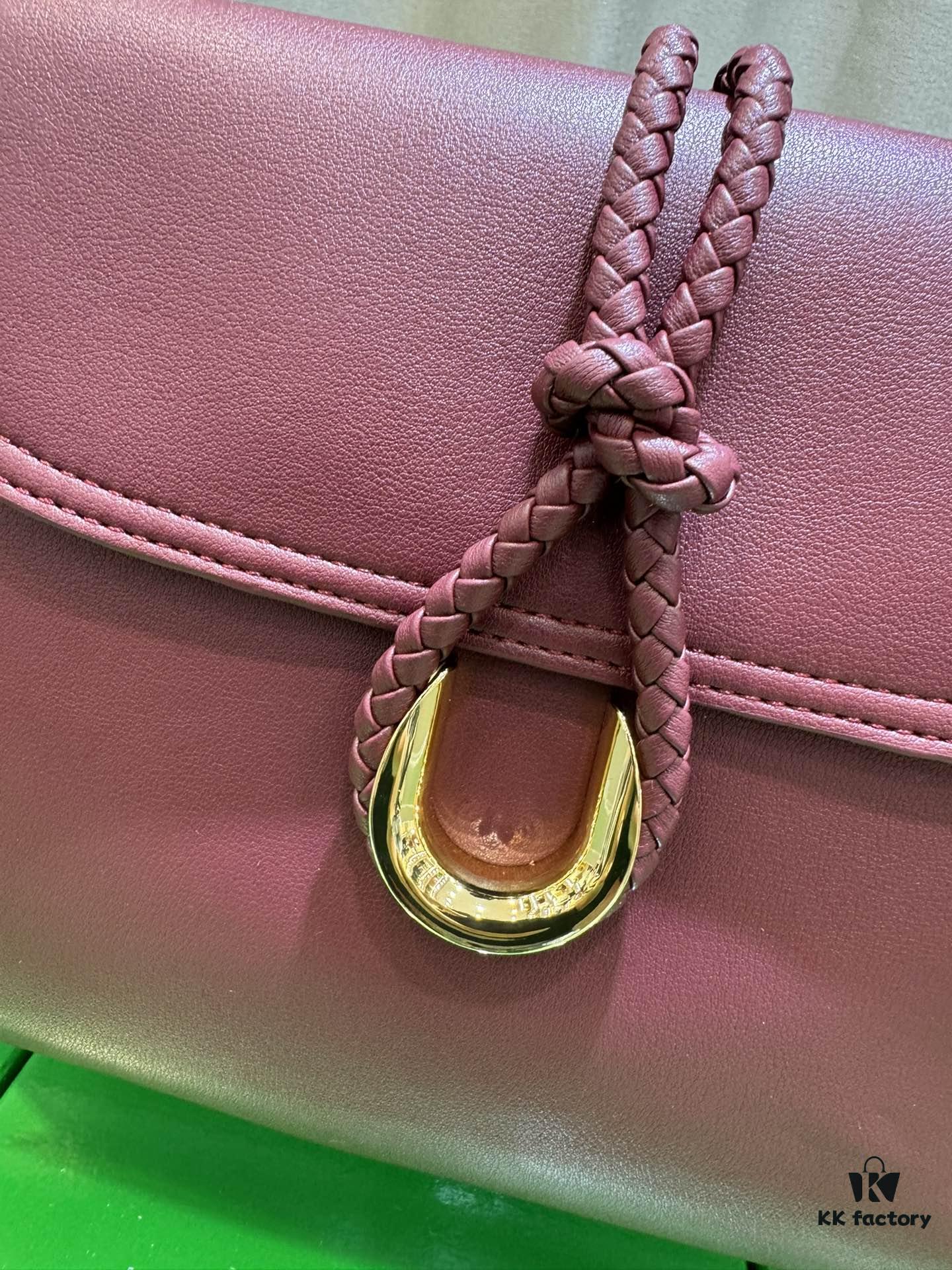 Cowhide Leather Bag, Shu Qi's Same Style BV Handbag! The Epitome of Elegance