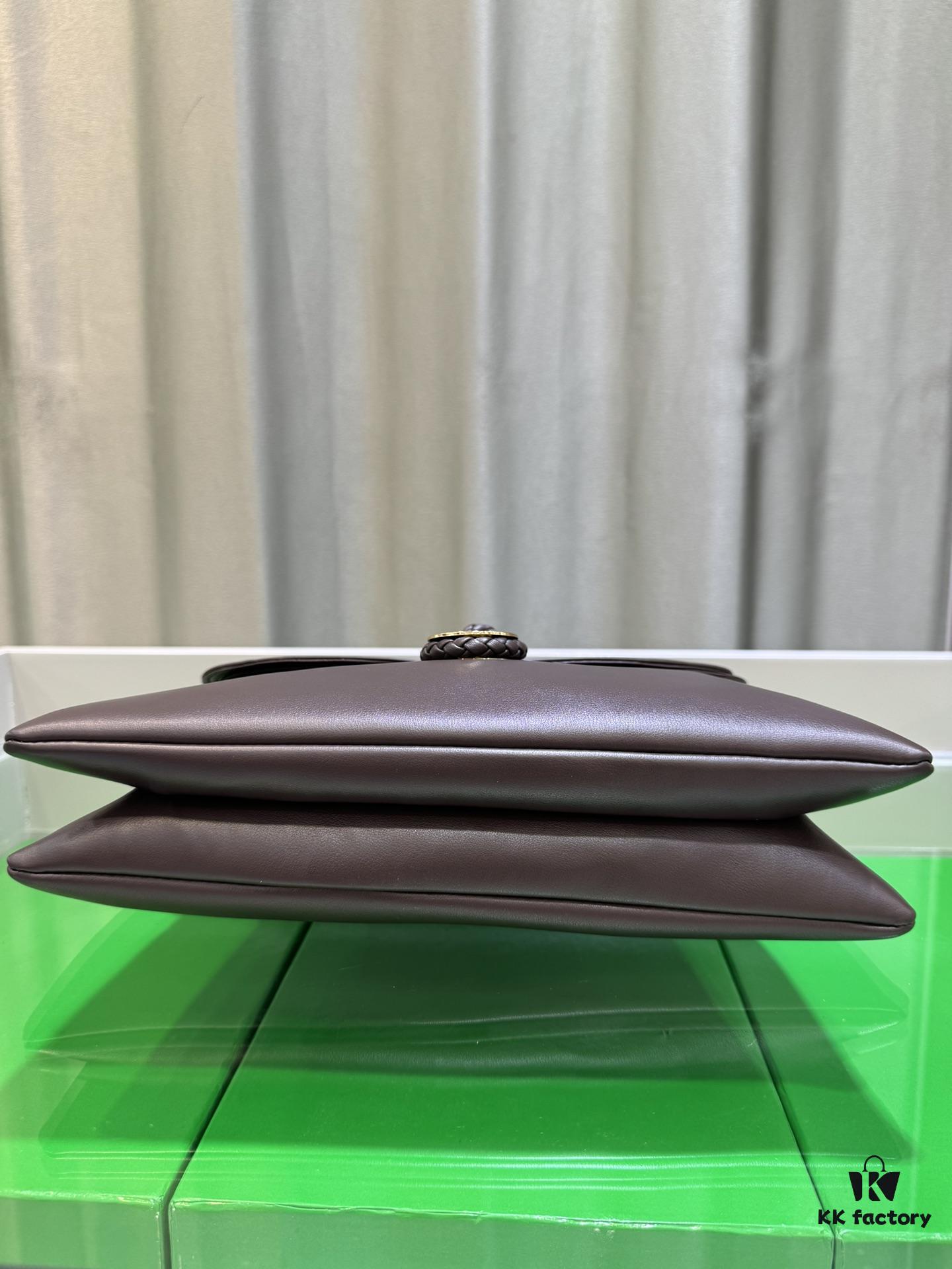 6930c3616e68136f4d9af56f Cowhide Leather Bag - Shu Qi's Same Style BV Liberta Bag, The Epitome of Elegance