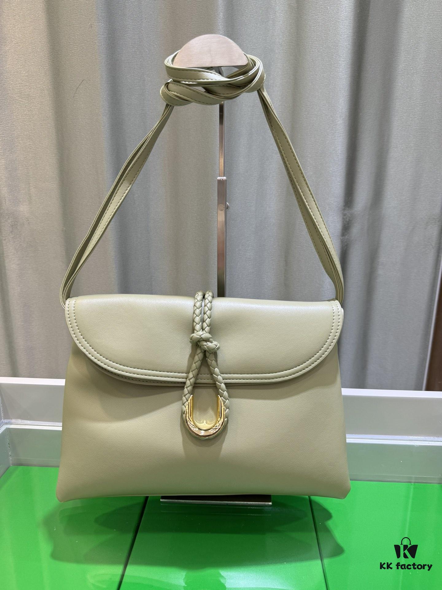 6930c3676e68136f4d9af57a Cowhide Leather Bag - Shu Qi's Same Style BV Liberta Bag, The Epitome of Elegance