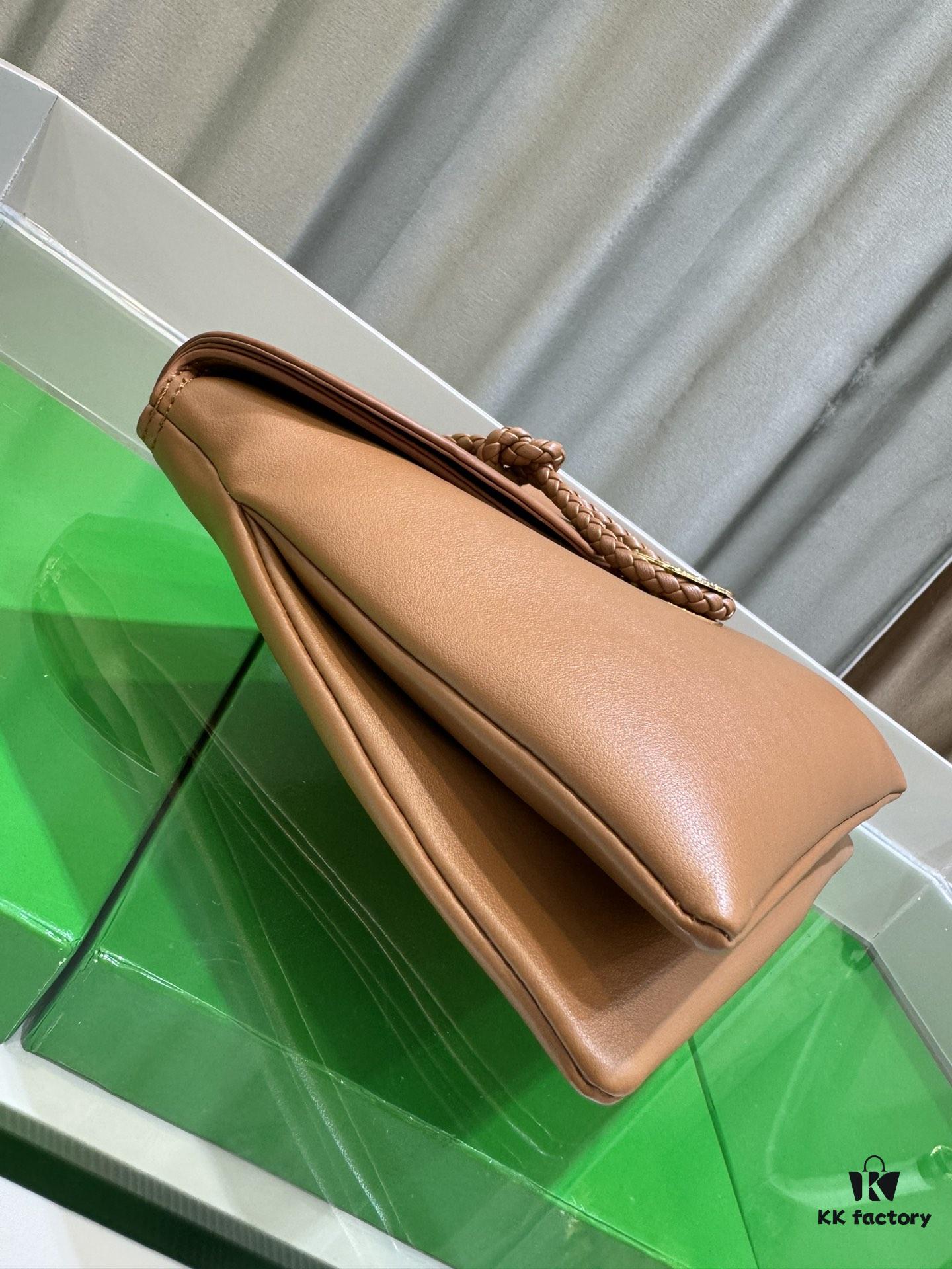 6930c3696e68136f4d9af57d Calfskin Leather Bag - Shu Qi's Same Style BV Liberta Bag, The Epitome of Elegance