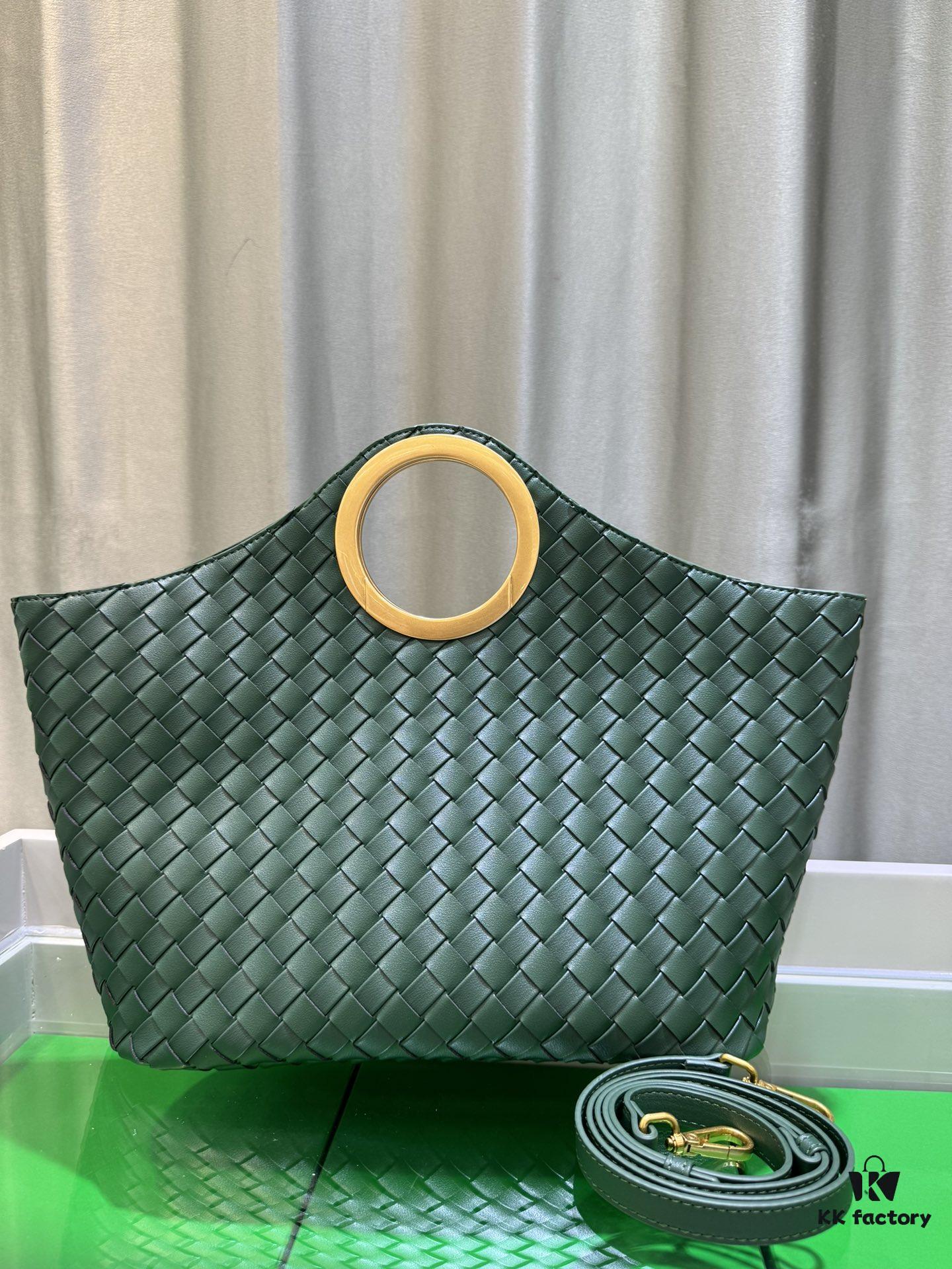 6930c3726e68136f4d9af58a BV Picnic Woven Handbag - Bottega Veneta 24 Early Autumn New Vintage Style Beautiful Tote Bag
