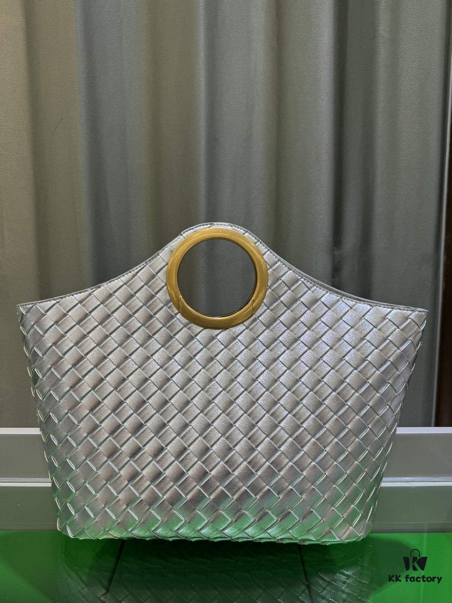6930c3756e68136f4d9af591 BV Picnic Woven Tote Bag BV Bottega Veneta 24 Early Autumn New Women's Retro Beautiful Handbag
