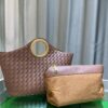 6930c37c6e68136f4d9af59f BV Picnic Woven Handbag - Bottega Veneta 24 Early Autumn New Vintage Style Beautiful Tote Bag