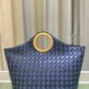 6930c37f6e68136f4d9af5a1 BV Picnic Wicker Handbag, Bottega Veneta 2024 Early Autumn New Women's Vintage-Style Beautiful Tote Bag