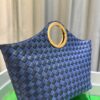 6930c3806e68136f4d9af5a2 BV Picnic Wicker Handbag, Bottega Veneta 2024 Early Autumn New Women's Vintage-Style Beautiful Tote Bag