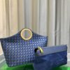 6930c3826e68136f4d9af5a7 BV Picnic Wicker Handbag, Bottega Veneta 2024 Early Autumn New Women's Vintage-Style Beautiful Tote Bag