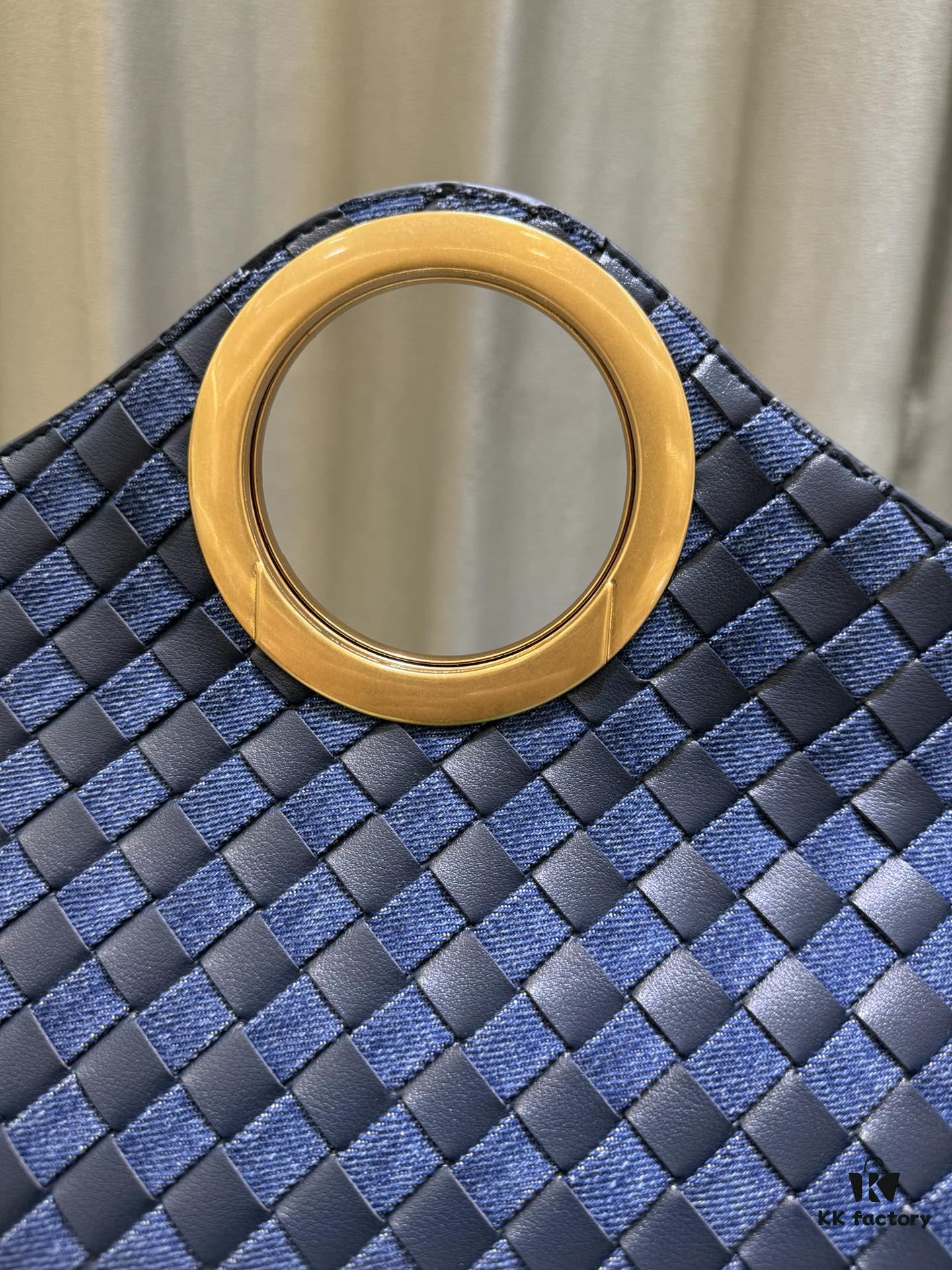 6930c3866e68136f4d9af5ac BV Picnic Wicker Handbag, Bottega Veneta 2024 Early Autumn New Women's Vintage-Style Beautiful Tote Bag