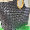 6930c3896e68136f4d9af5b2 BV Picnic Woven Handbag BV Bottega Veneta 24 Early Autumn New Vintage Beautiful Tote Bag