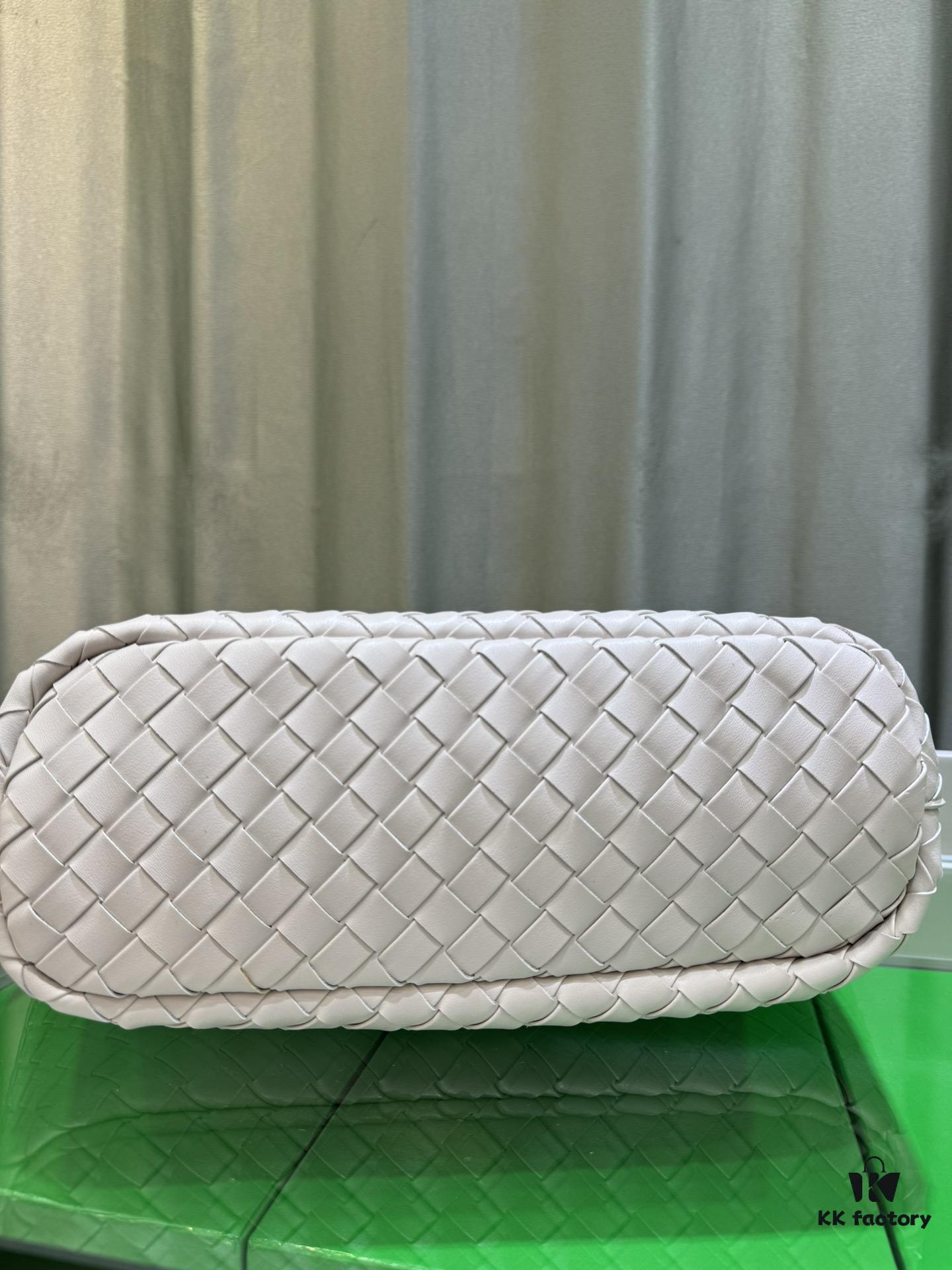 6930c38a6e68136f4d9af5b7 BV Picnic Wicker Handbag, Bottega Veneta 24 Early Autumn New Women's Vintage Style Exquisite Tote Bag