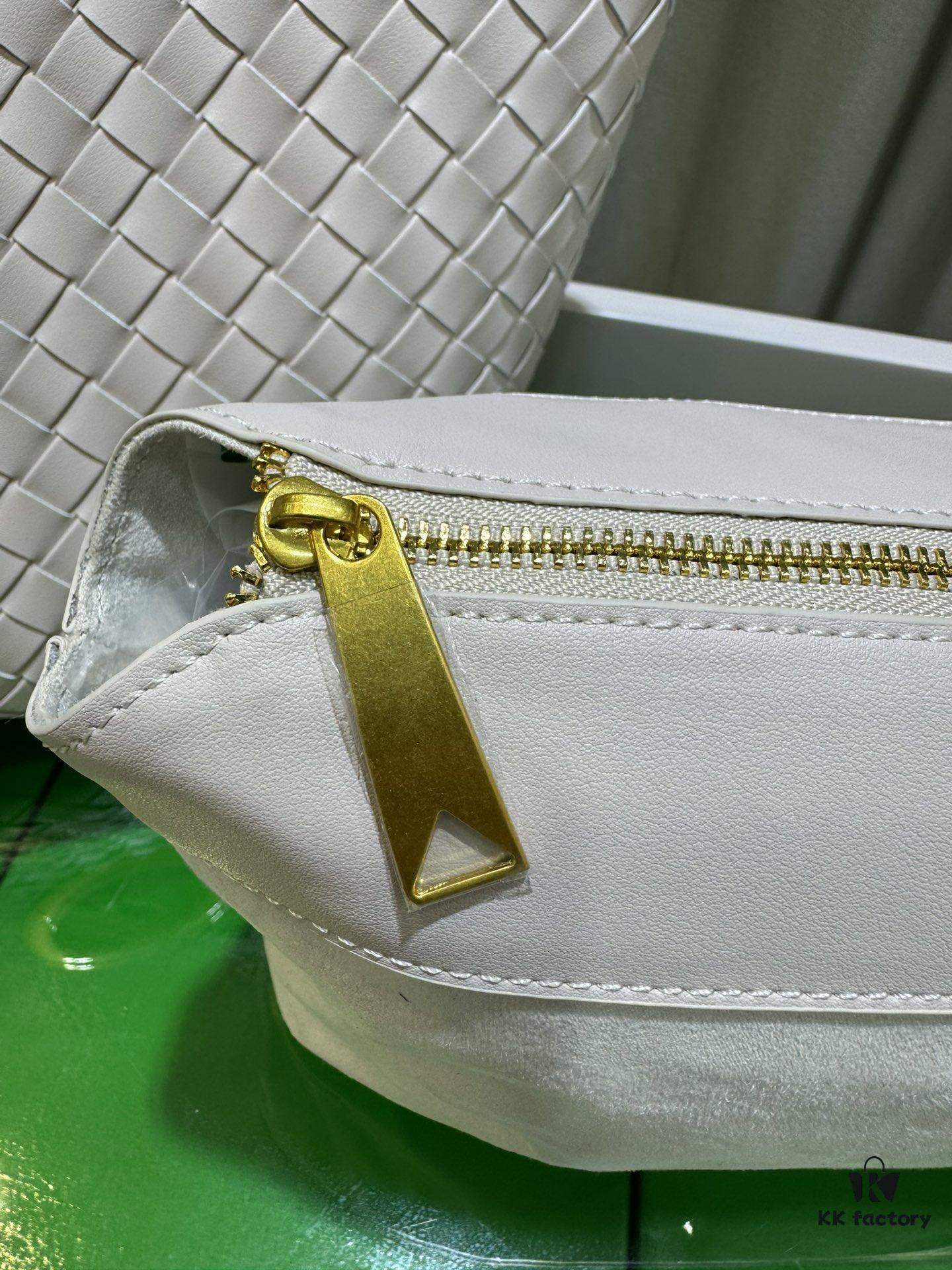 6930c38d6e68136f4d9af5bc BV Picnic Wicker Handbag, Bottega Veneta 24 Early Autumn New Women's Vintage Style Exquisite Tote Bag