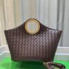 6930c3966e68136f4d9af5ca BV Picnic Woven Basket Handbag - Bottega Veneta 24 Early Autumn New Women's Retro Style Beautiful Tote Bag