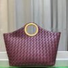 6930c3996e68136f4d9af5cf BV Picnic Woven Handbag - Bottega Veneta 2024 Early Autumn New Vintage Style Women's Tote Bag