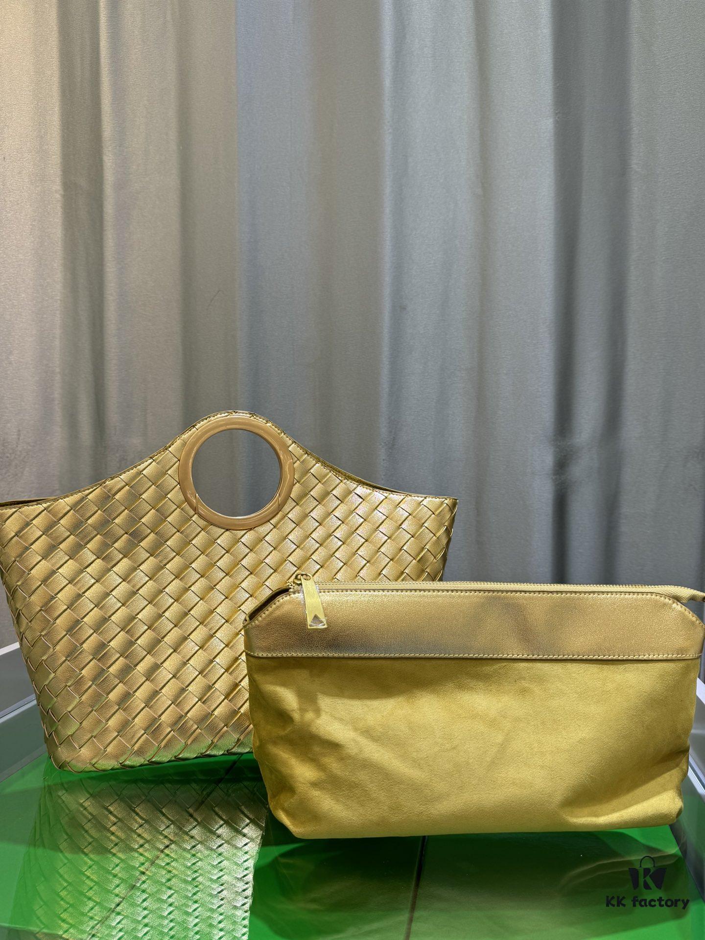 6930c39b6e68136f4d9af5d3 BV Picnic Woven Handbag - Bottega Veneta 24 Early Autumn New Vintage Style Beautiful Tote Bag